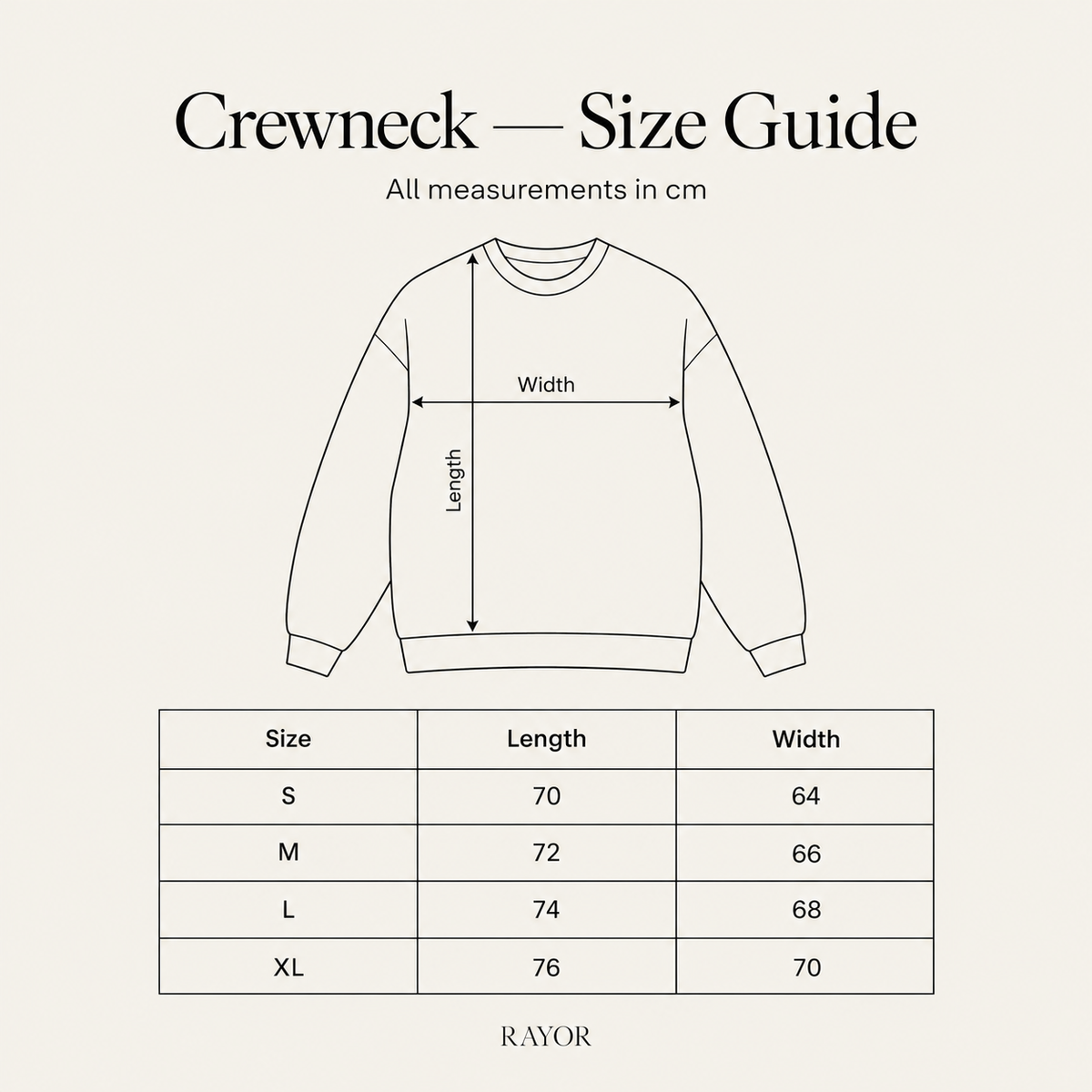 Crewneck - Black
