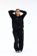 Rayor Winter Collection in Black, front view, embroidered Rayor logo
