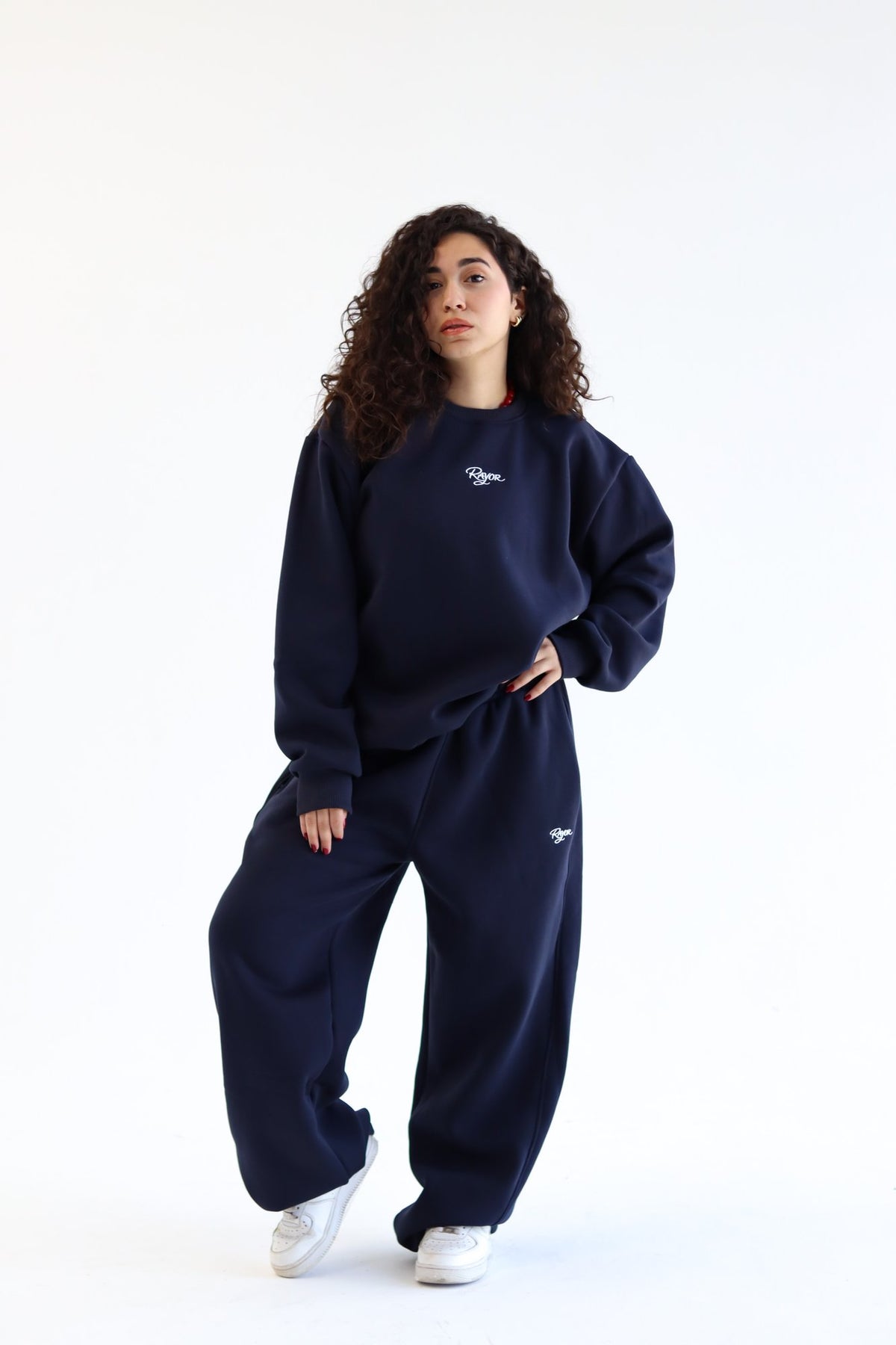 Rayor Winter Collection in Navy, alternate front view
