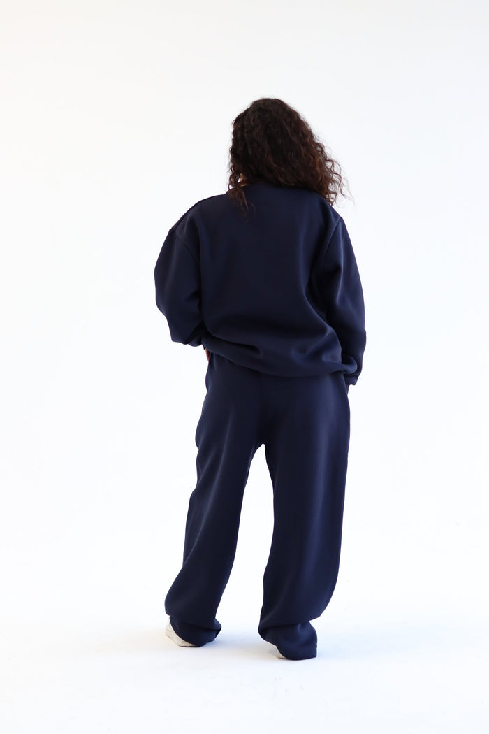 Rayor Winter Collection in Navy, back view