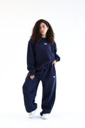 Rayor Winter Collection in Navy, front view, embroidered Rayor logo